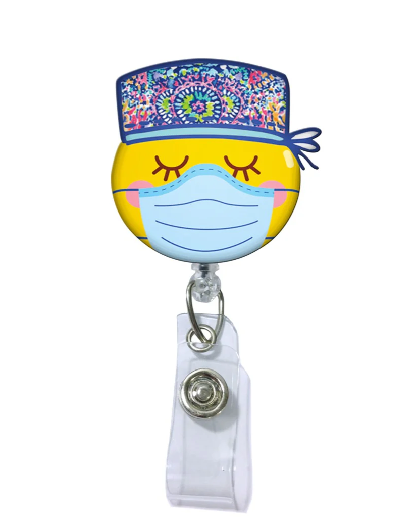 Scrub Girl Badge Reel