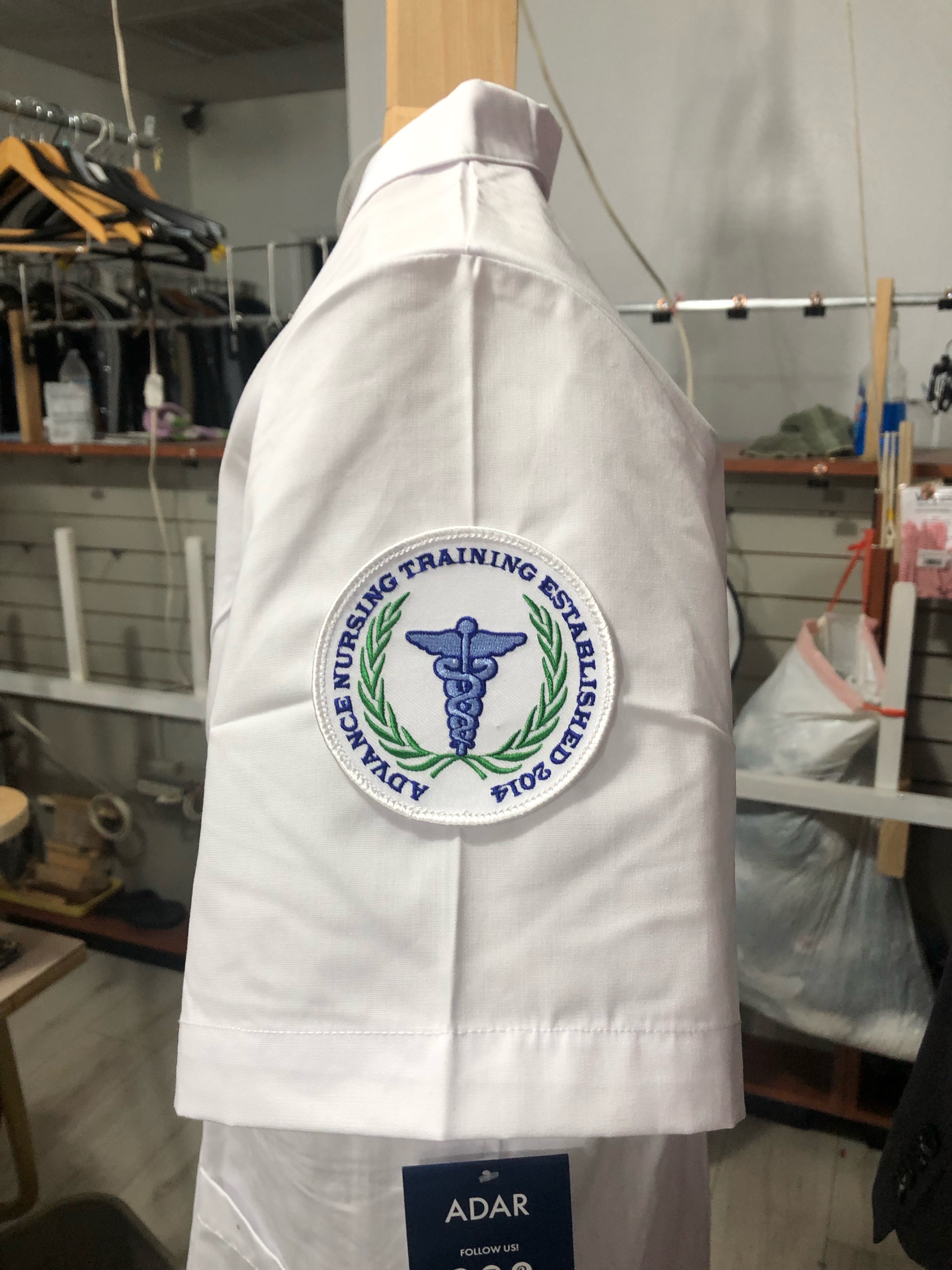 Patch Customization Services for Uniform Tops