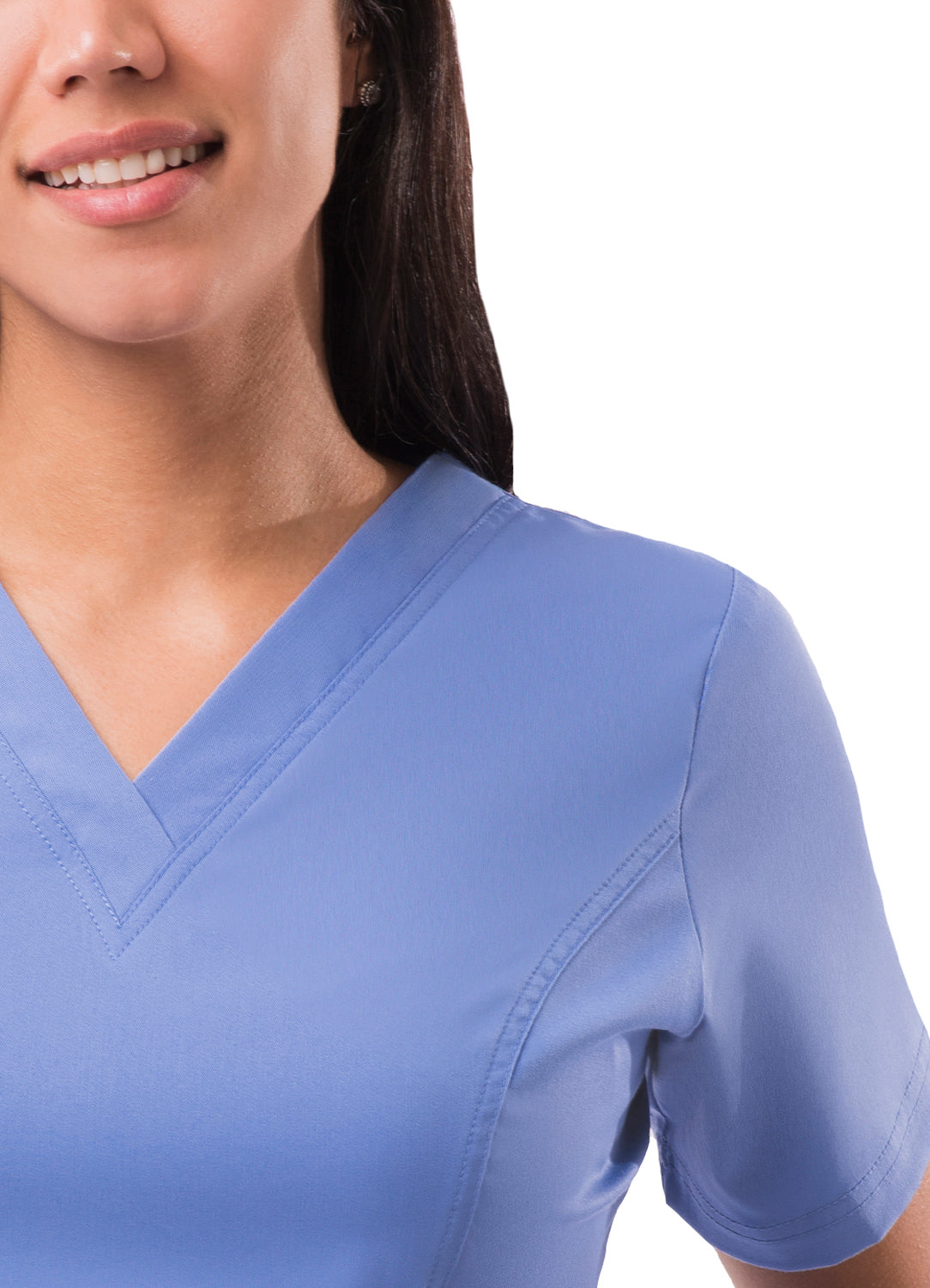 ADAR PRO WOMEN’S ELEVATED V-NECK SCRUB TOP