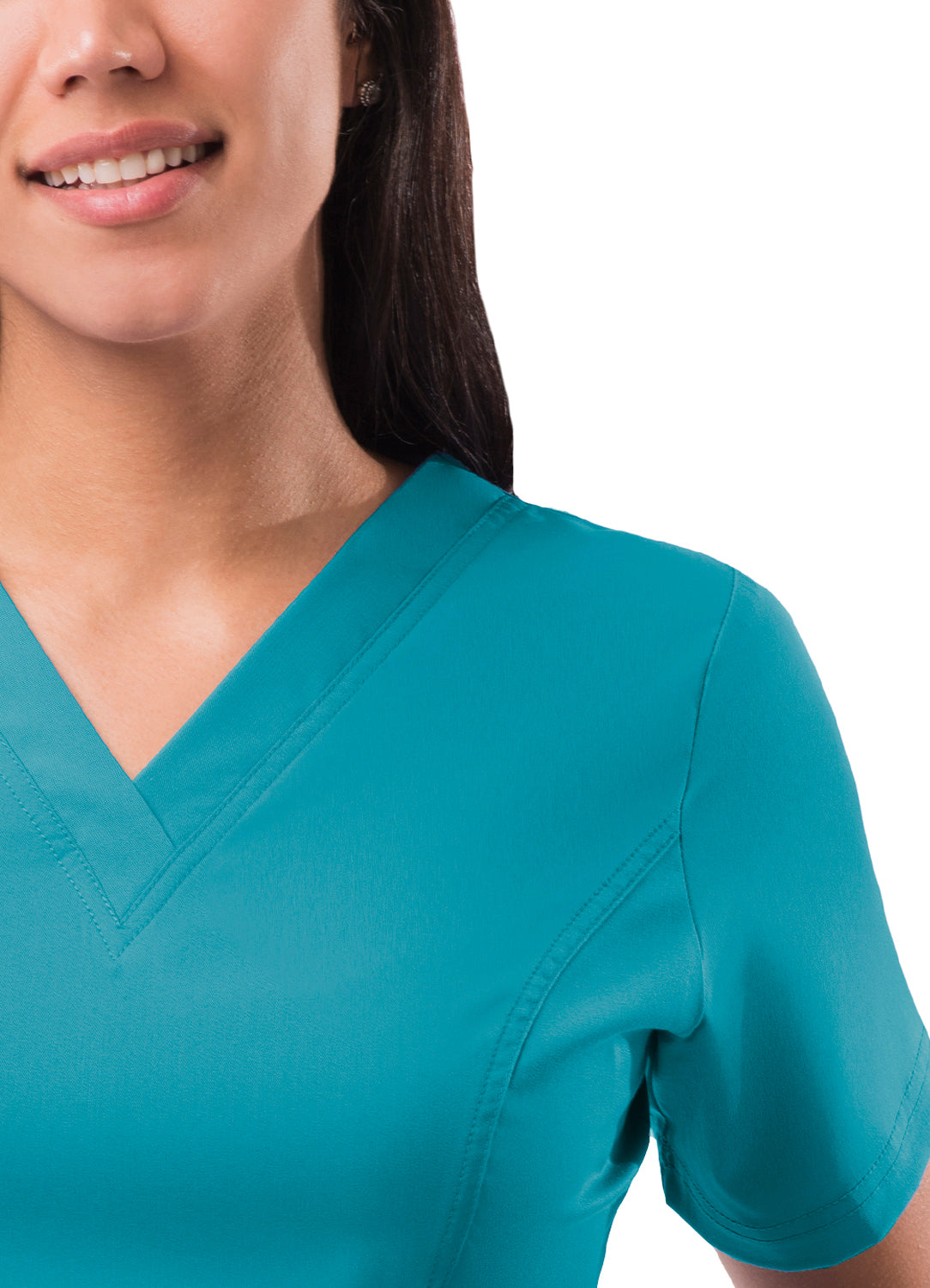ADAR PRO WOMEN’S ELEVATED V-NECK SCRUB TOP