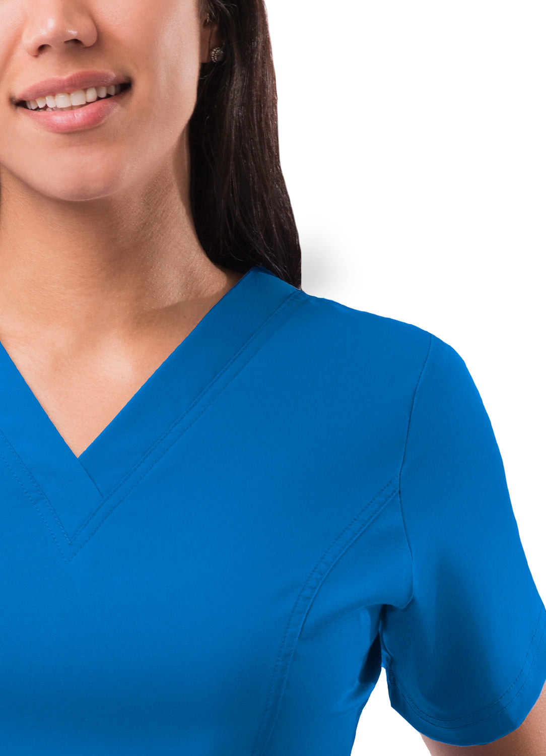 ADAR PRO WOMEN’S ELEVATED V-NECK SCRUB TOP