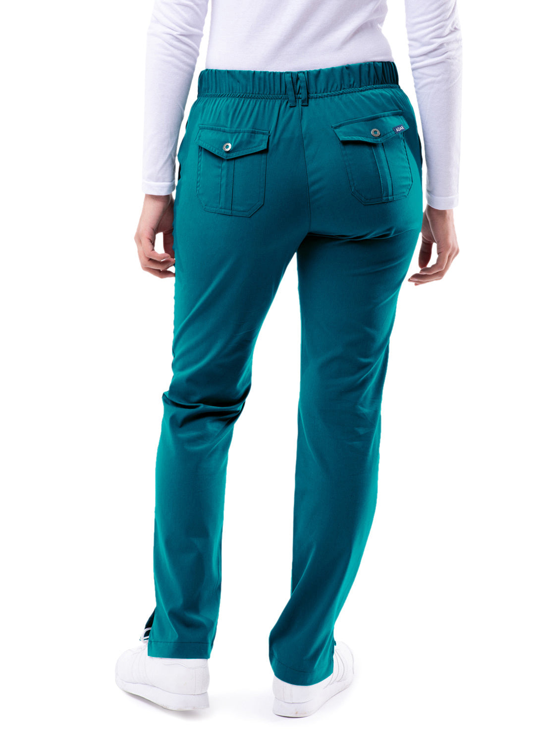 ADAR PRO COLLECTION WOMEN'S SLIM FIT 6 POCKET PANT