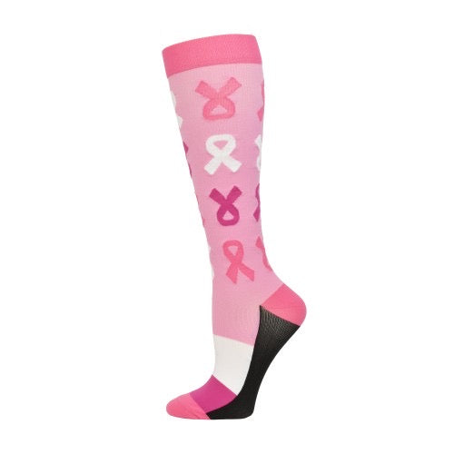 Pro Cure™Pink Ribbon Compression Sock