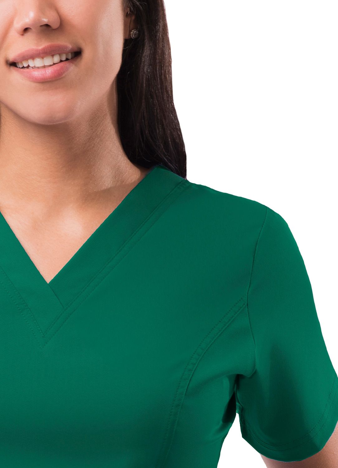 ADAR PRO WOMEN’S ELEVATED V-NECK SCRUB TOP