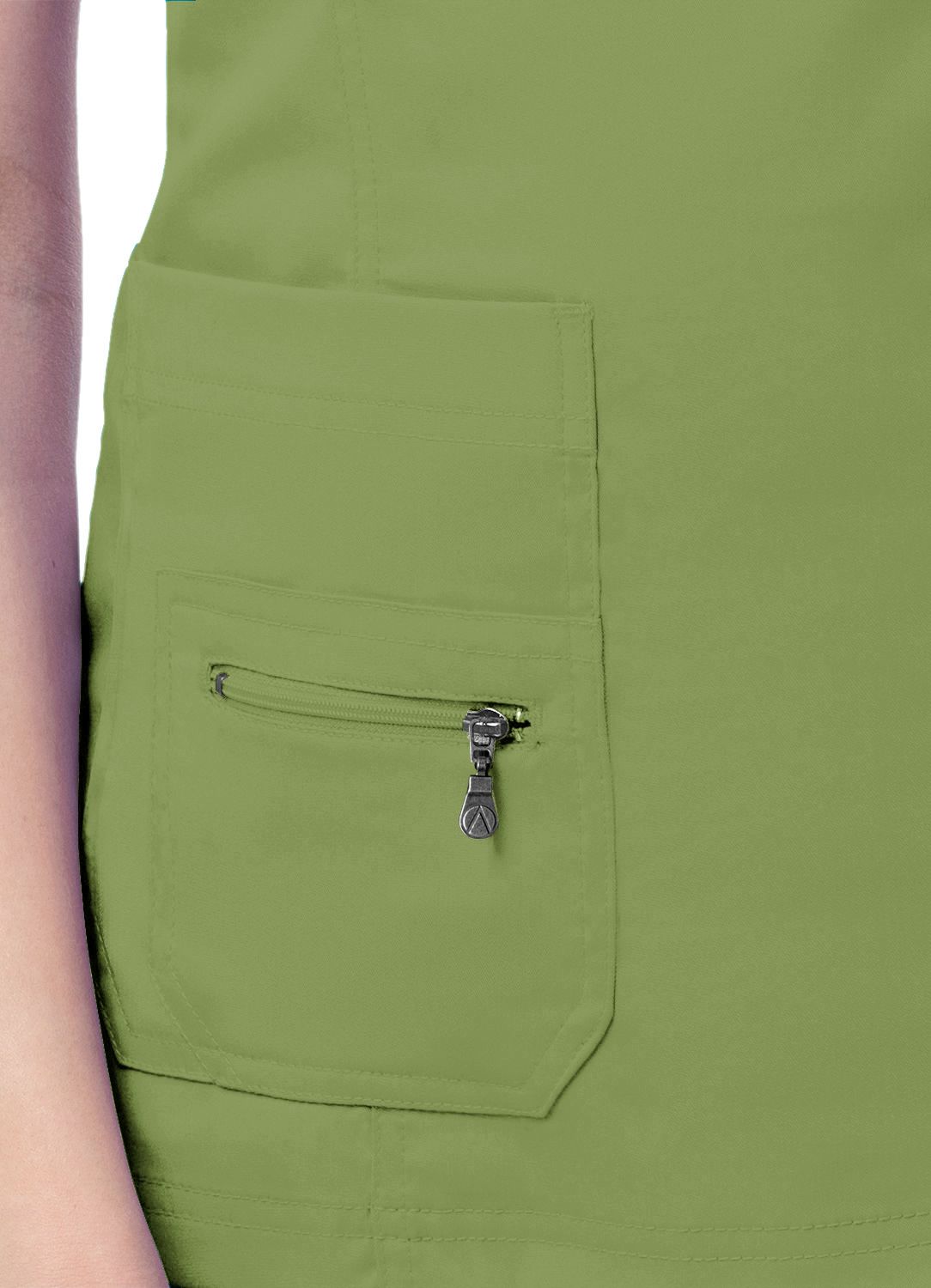 ADAR PRO WOMEN’S ELEVATED V-NECK SCRUB TOP