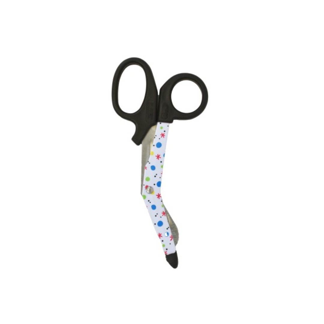 5.5" Utility Scissors Fun Speckles-Black