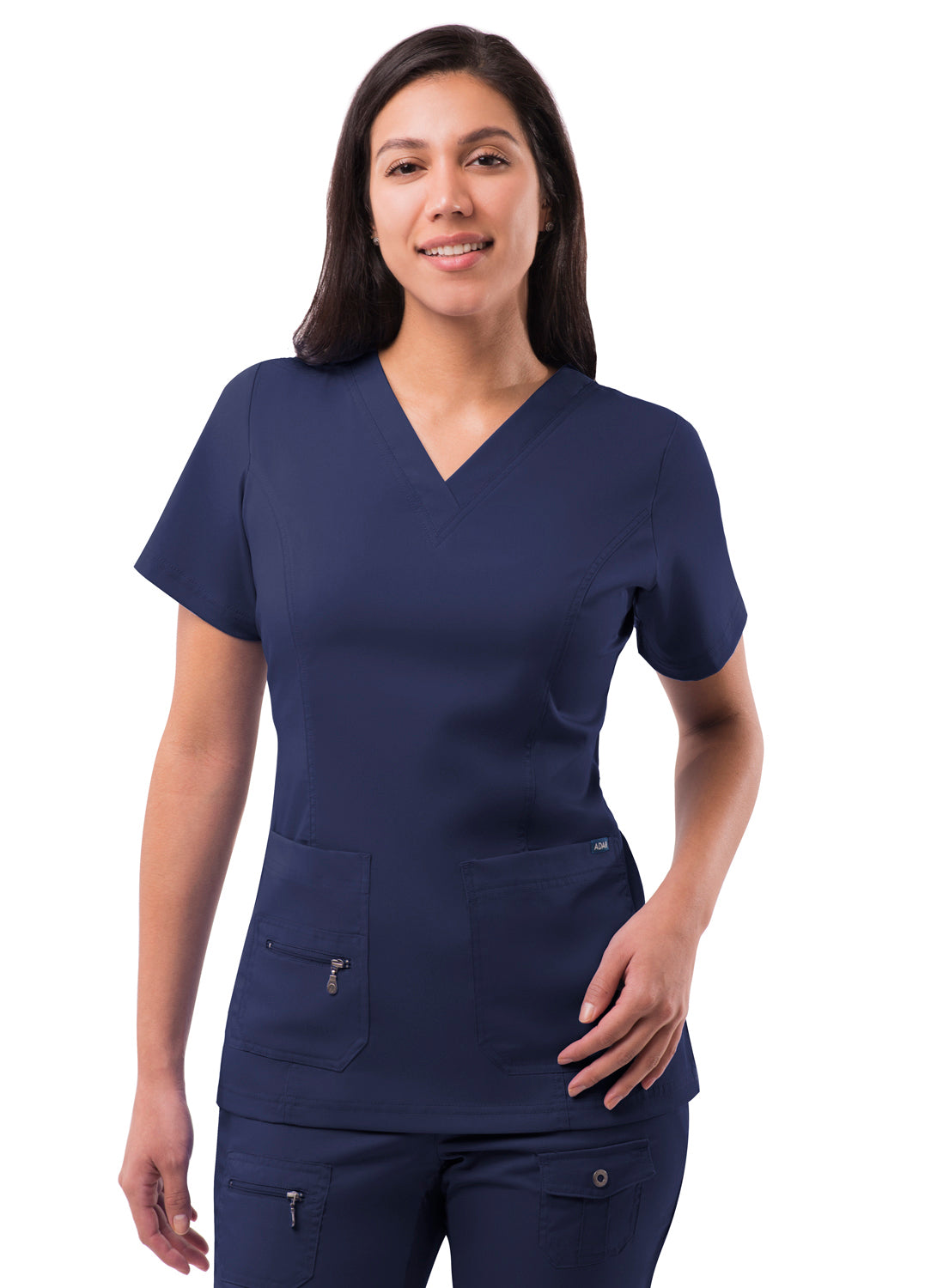 ADAR PRO WOMEN’S ELEVATED V-NECK SCRUB TOP
