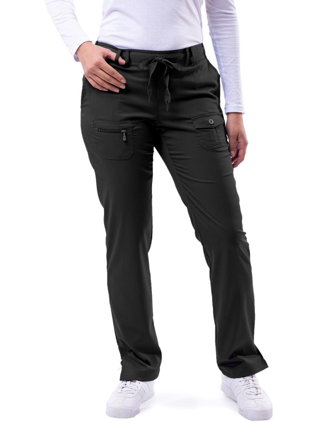 ADAR PRO WOMEN'S SLIM FIT 6 POCKET PANT