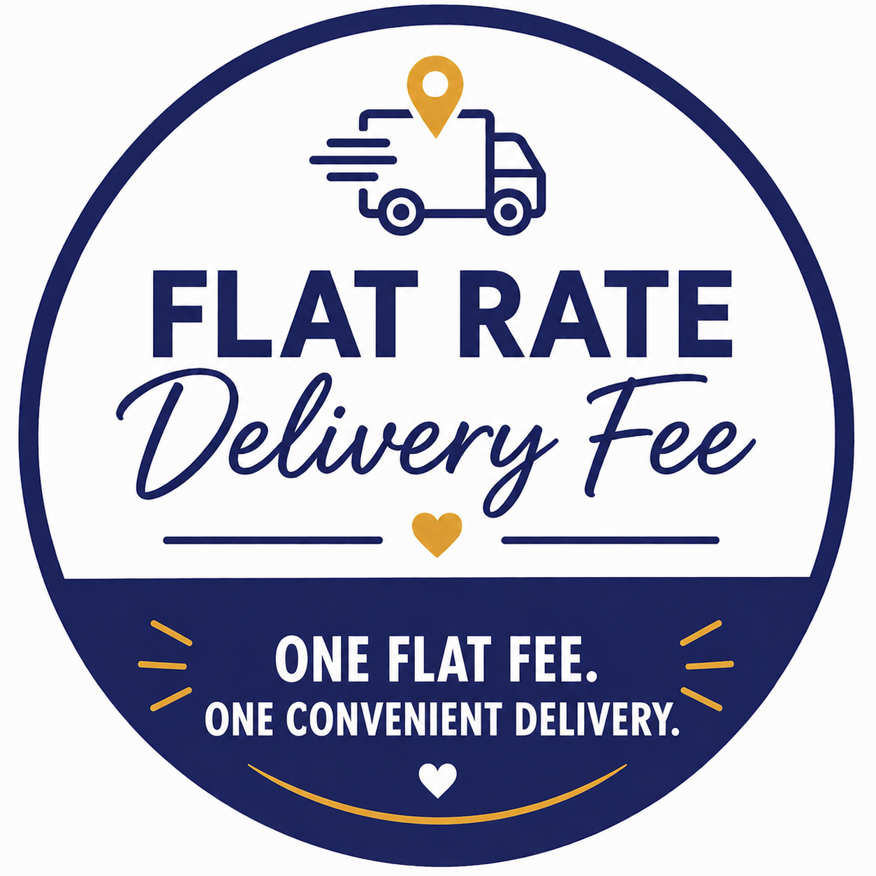Flat Rate Delivery Fee