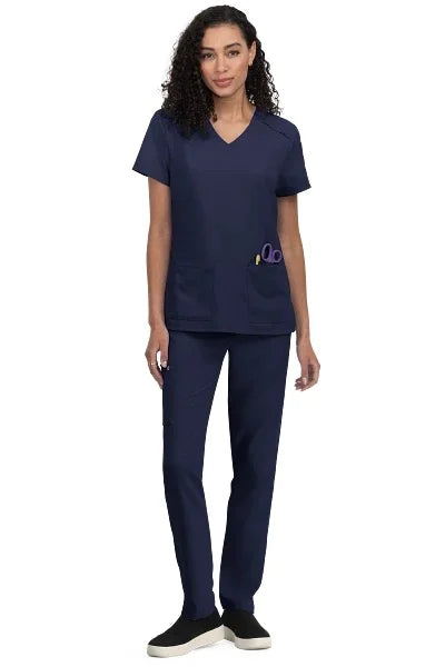 Cureology Women’s Cardi Top + Embroidery Fee + Size Chart